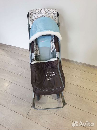 Коляска санки