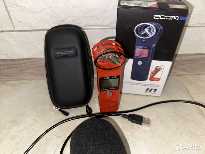 Рекордер zoom h1 - Эксклюзивный, красный