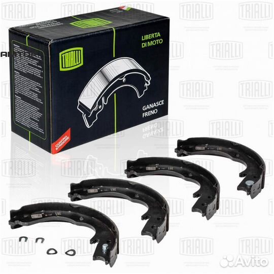 Trialli GF 1107 Колодки тормозные барабанные trial