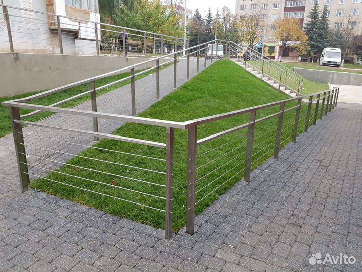 Перила из нержавеющей стали