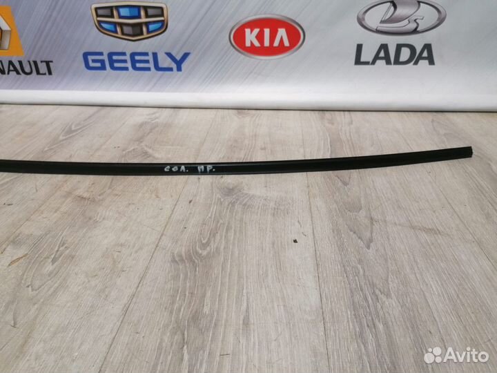 Молдинг на крышу Накладка крыши Hyundai solaris Пр