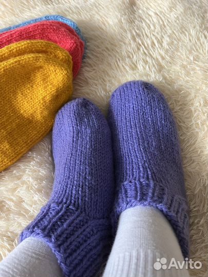 Носочки вязанные