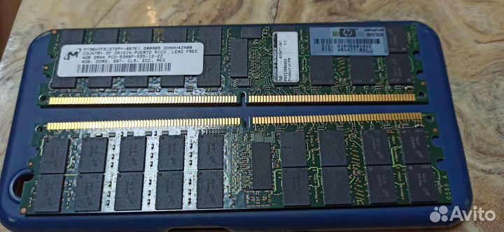 Регистровая 4Gb ddr2 серверная