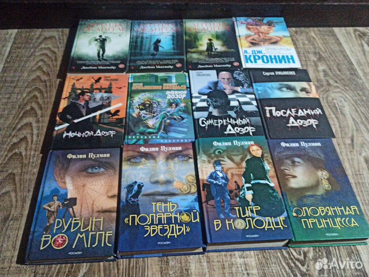 Книги детектив, фантастика