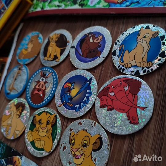 Фишки кепсы сотки POG Avimage Roi Lion King Disney