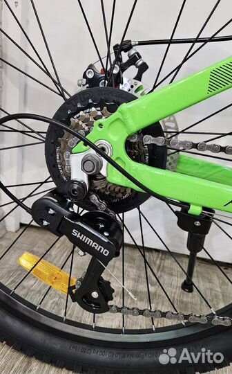 Новый подростковый велосипед 24алюминий