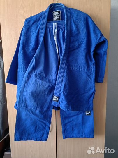 Кимоно для дзюдо green hill размер 160