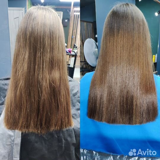Кератиновое выпрямление волос/Ботокс/ Коллаген