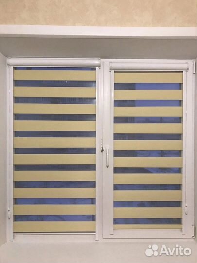 Жалюзи рулонные зебра