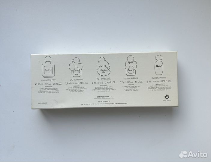 Gres набор миниатюр 4 шт винтаж