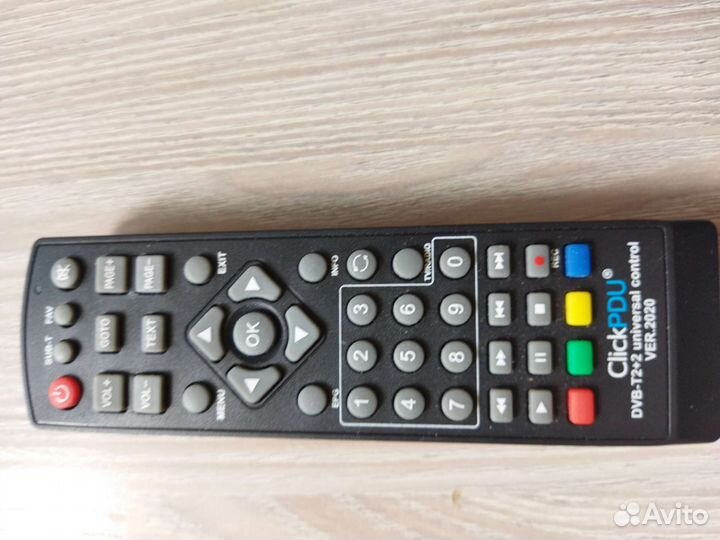 Универсальный пульт для телевизора