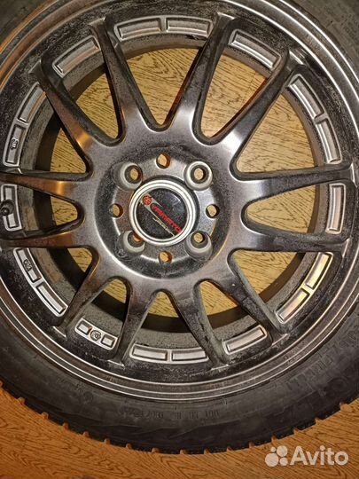 Колеса в сборе r15 зимние 4х98