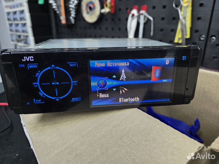 Магнитола JVC KD-AVX44 CD Bluetooth USB камера in