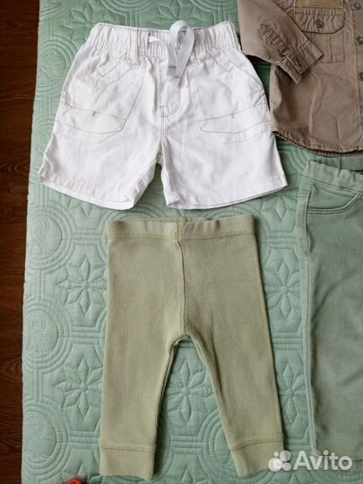 Пакет фирменных вещей для мальчика 74 размер hm