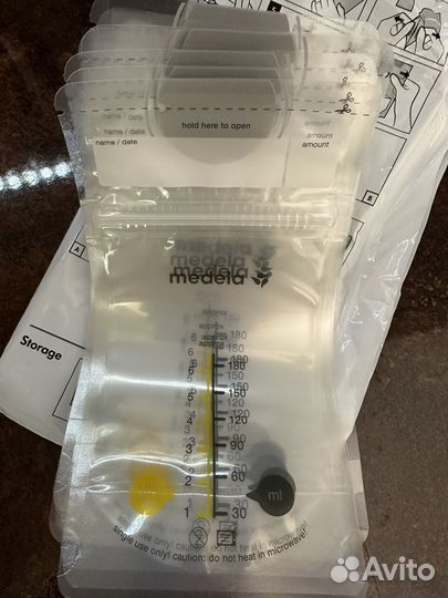 Пакеты для хранения грудного молока Medela