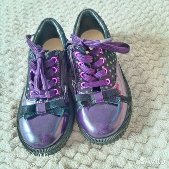 Туфли для девочки 29 размер