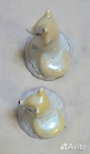 Фарфоровая статуэтка Сысерть. Лиса Патрикеевна