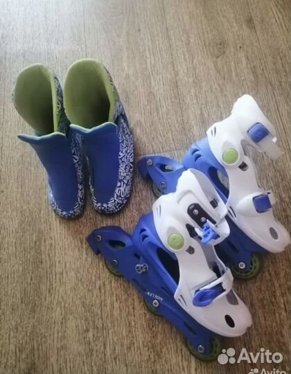 Роликовые коньки детские 31 34