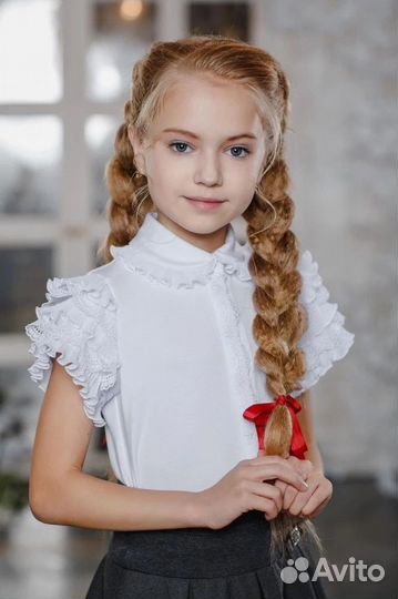 Блузка школьная 146