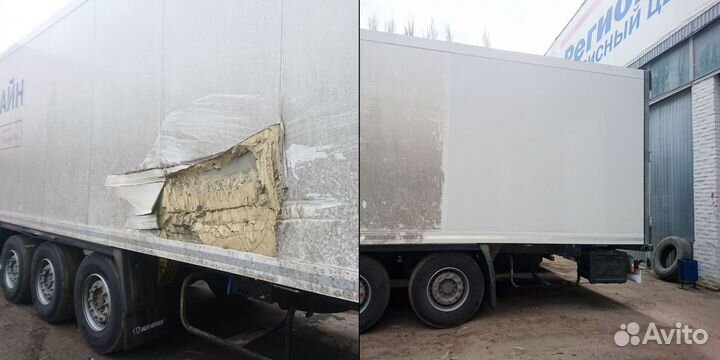 Ремонт надстроек грузовых прицепов и полуприцепов