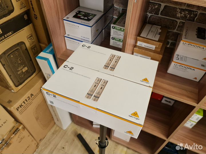 Behringer C-2 микрофоны конденсаторные Новые