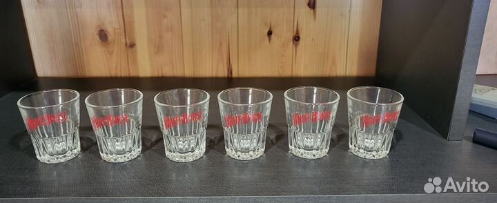 Рюмки, бокалы для виски и коктейлей