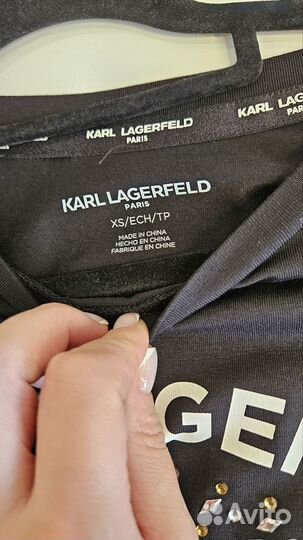 Karl lagerfeld футболка оригинал