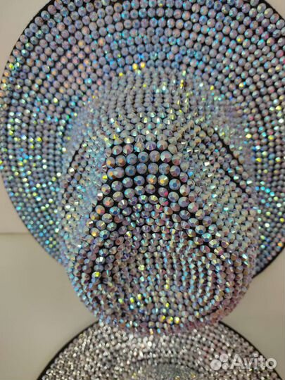 Новая сценическая джазовая концертная шляпа стразы