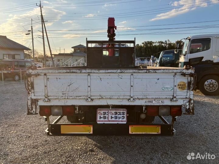 Бортовой грузовик Mitsubishi Fuso Fighter с КМУ UNIC, 2005
