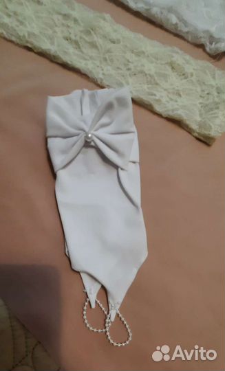 Перчатки митенки новогодние детские