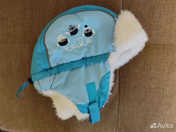 Шапка-ушанка 50 р,Reike