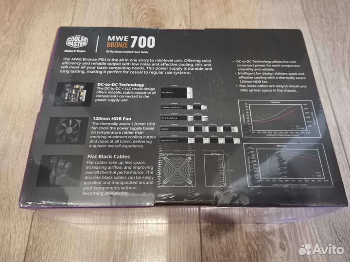 Блок питания Cooler Master MWE Bronze 700W V2
