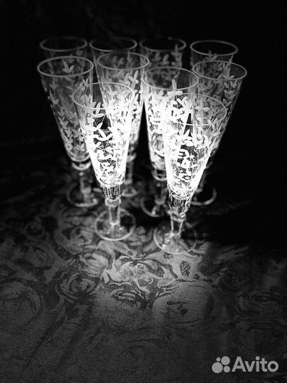 Хрустальные фужеры 