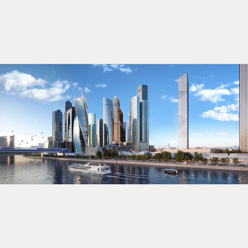 3-к. квартира, 143,8 м², 63/85 эт.