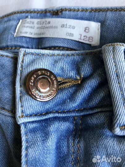 Джинсы на девочку Zara