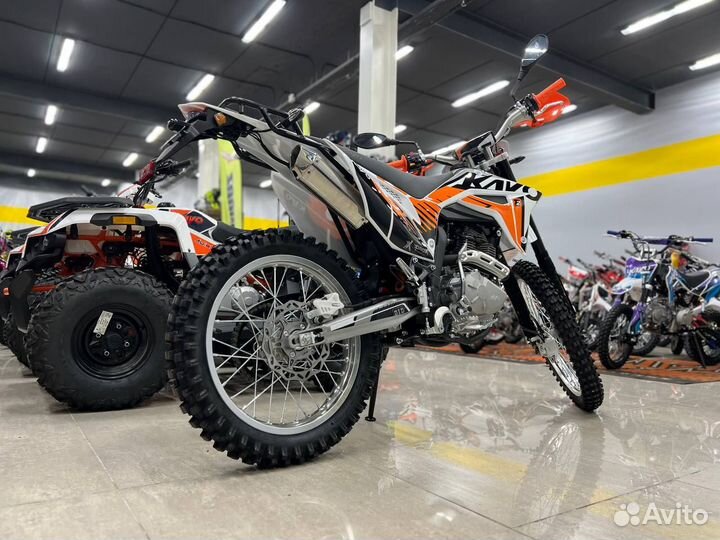 Мотоцикл кроссовый Kayo T2 Enduro 21/18