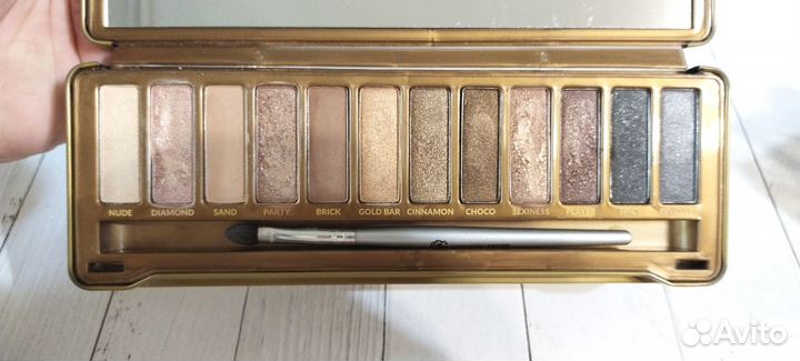 Палетка теней для век wibo GO nude SEX appeal ED