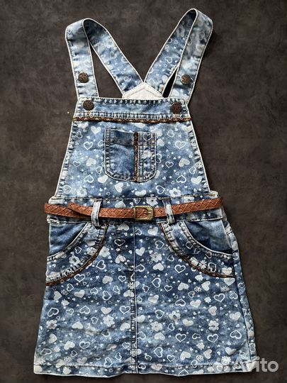 Джинсовый сарафан