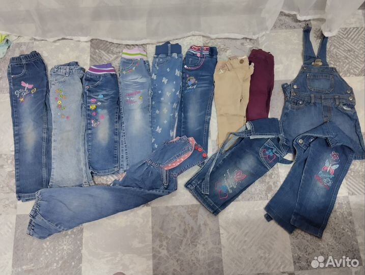 Джинсы для девочки