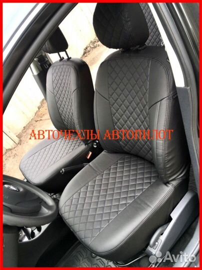 Чехлы Автопилот Nissan Almera Classic из экокожи