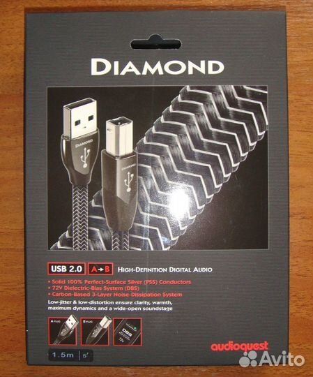 Audioquest Diamond, Vodka, USB, RJ/E, hdmi, оптика