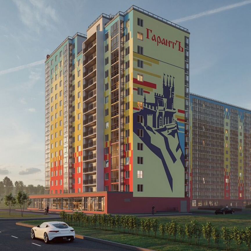 Квартира-студия, 31,4 м², 12/15 эт.