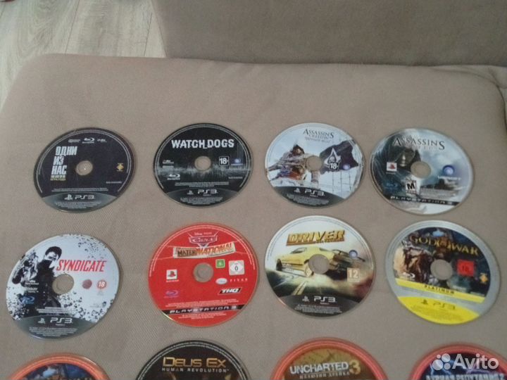 Диски на ps3