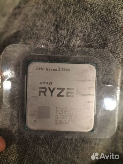 Процессор ryzen 5 3600