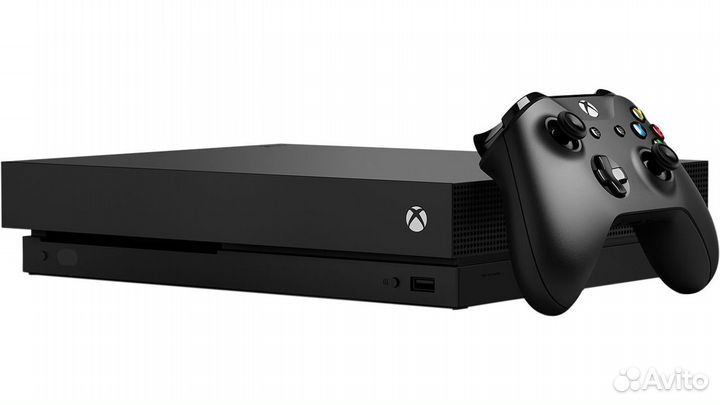 Microsoft Xbox One X 1тб (ростест) б/у