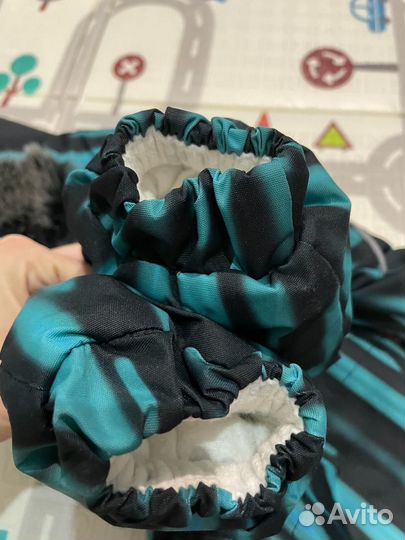 Детский зимний комбинезон размер 74-80