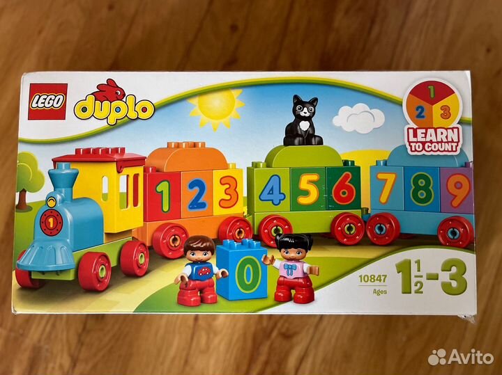 Lego duplo поезд