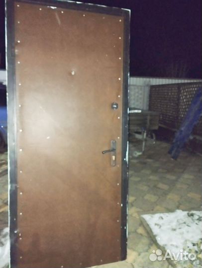 Дверь входная железная бу