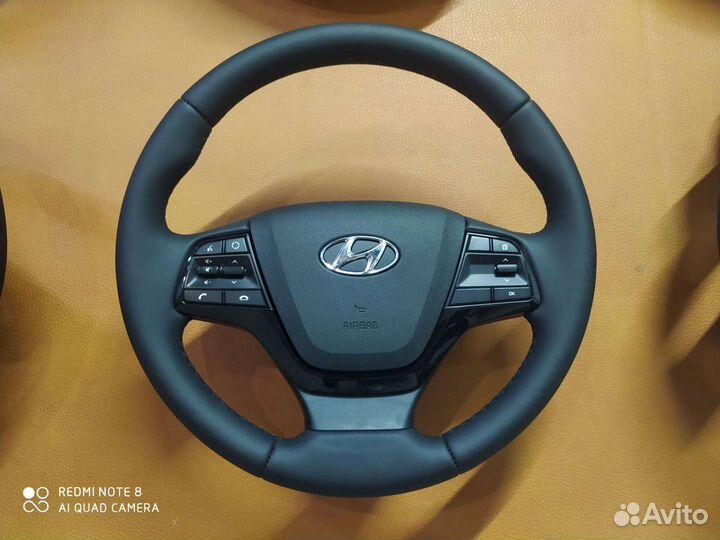 Руль на hyundai solaris 2 2017 с обогревом