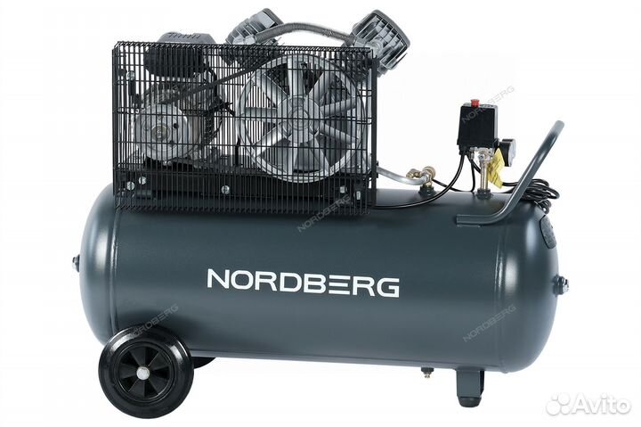 Компрессор поршневой 420л/м. nordberg NCP100/420A